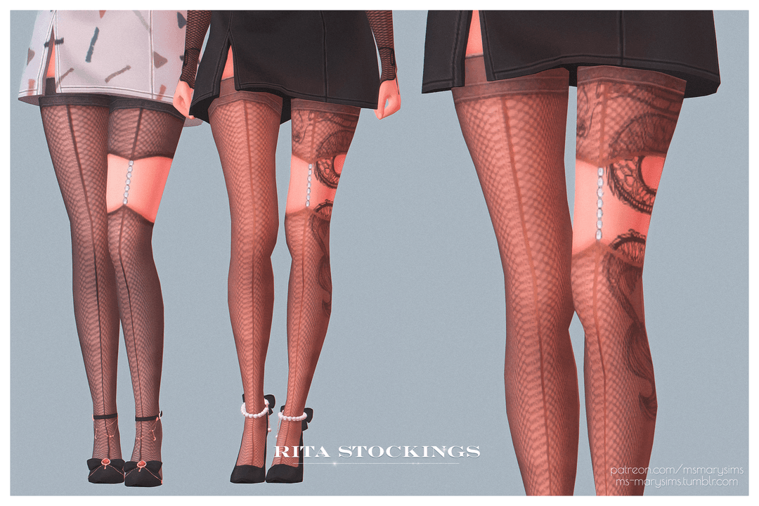 Скриншот мода Чулки Rita Stockings